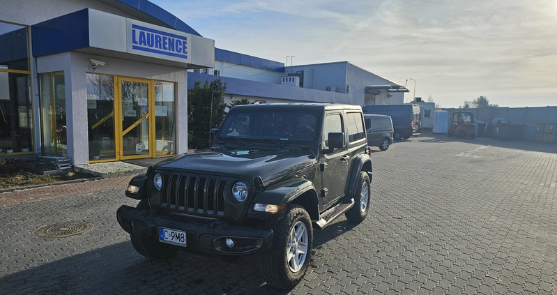 Jeep Wrangler cena 145000 przebieg: 33000, rok produkcji 2021 z Grudziądz małe 137